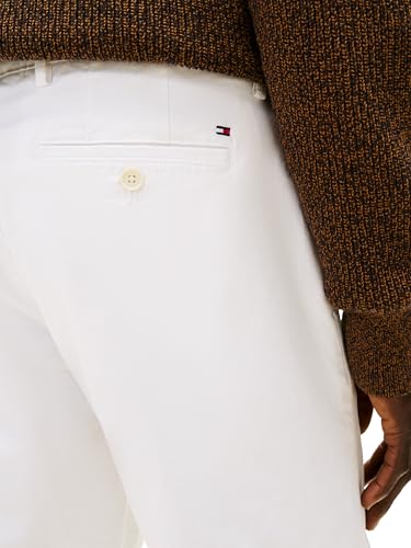 Image of Tommy Hilfiger Men's Stretch Cotton Chino Pants in Custom Fit