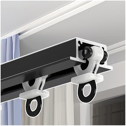Tringles à Rideaux Robustes Double Voie pour Cloison de Séparation de Chambre