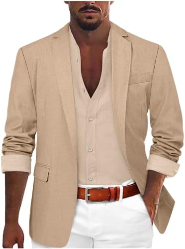 Colberts voor heren, slimfit blazer, zomer, colbert voor heren, licht, mannen, herfst, 2024, stijlvolle jassen, kostuumjas voor bruiloft, feest, afstuderen, zakelijk, grijs, XL