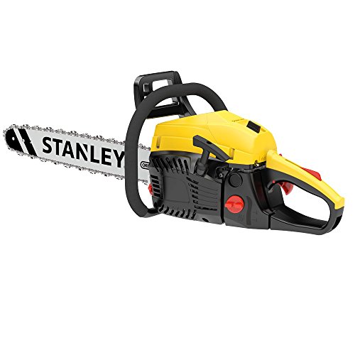 Stanley JET Benzin Kettensäge 46cc SCS-46Jet Schnittlänge 41cm, SCS-46 JETA, Gelb – Bild 4