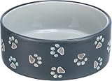 Trixie Gamelle pour chien Jimmy en céramique, couleurs assorties, 20 cm, le motif peut varier