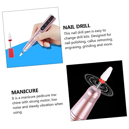 Pulidor eléctrico de uñas portátil con batería recargable miniatura 7