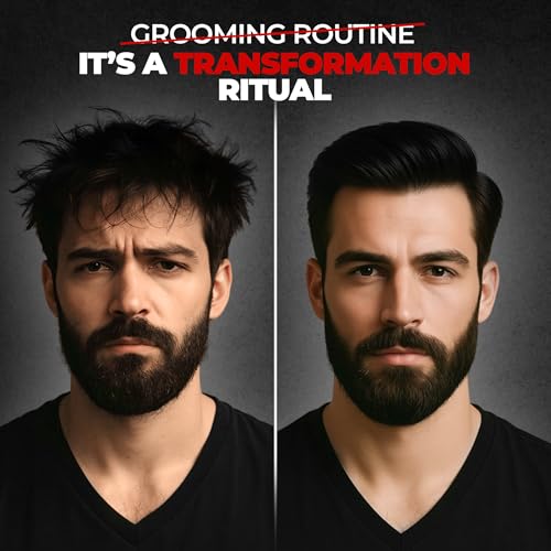 Image of Beardo Alpha Edge Combo for Men | Ape-X Go Trimmer (5500 RPM, 80 Min Run Time, Travel Friendly), Godfather Lite Beard Oil (30ml), Max Volume Powder Wax (10g) | Complete Beard & Hair Grooming Kit | Gift for Men