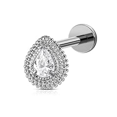 Clear Pear Teardrop - Tit