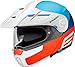 Produktbild SCHUBERTH E1 Cut Klapphelm (White/Blue/Orange,XXL (63))