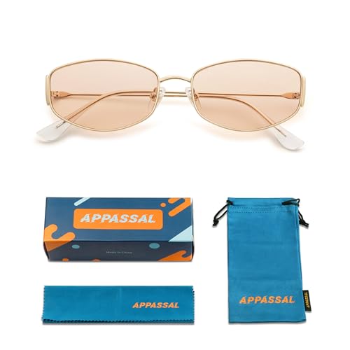 Retro Oval Sunglasses For Women Men Hexagonal Rectangle Metal Frame Sun Glasses AP3625