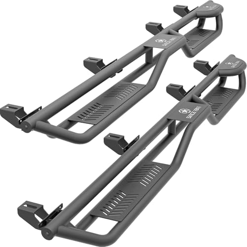 Estribos laterales para Jeep Gladiator JT 2020-2026, acero miniatura 1