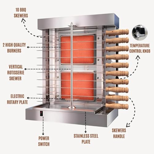 Commercial Shawarma Grill Machine Vertical