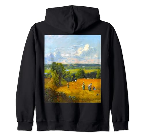 Photo de The Wheat Field John Constable Romantism Landscape Art Sweat à Capuche
