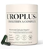 10-in-1 UROLITHIN A 1250mg Liposomal Longevity Complex | w. NAD+, Nicotinamide Riboside & Resveratrol | Mitochondrial Support Promotes Cellular Energy, Anti-Aging & Muscle Recovery