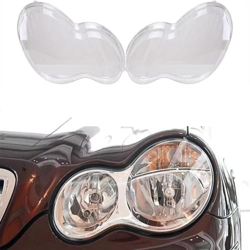 Couvercle lentille phare Benz C280 finition cristal polycarbonate