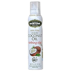 Mantova Coconut Oil Spray, 100% Pur...