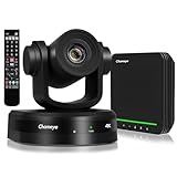 【Caméra de Conférence PTZ 4K】: La Chameye C410 caméra de conférence PTZ à suivi AI dispose d'un capteur CMOS 1/2,5 pouce avec une résolution de 8,5 millions de pixels. Avec une résolution 4K UHD, chaque image est nette et fidèle à la réalité, avec une précision et une clarté des couleurs exceptionnelles. L'exposition automatique garantit la clarté dans les environnements à faible luminosité. Convient aux applications telles que la vidéoconférence, la diffusion Web en direct et la diffusion d'enseignement. Il est recommandé que la superficie de la salle de réunion soit inférieure à 40 mètres carrés et puisse accueillir 10 à 15 personnes.