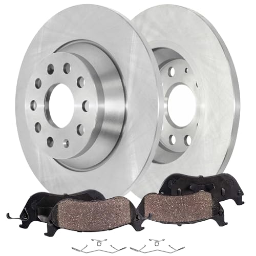 Image of Detroit Axle - Rear Brake Kit for Volkswagen 2019-2021 Jetta 2018 Tiguan