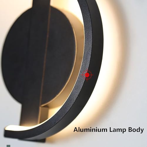Lámpara de pared 2700K-6500K regulable blanca para sala de estar 3