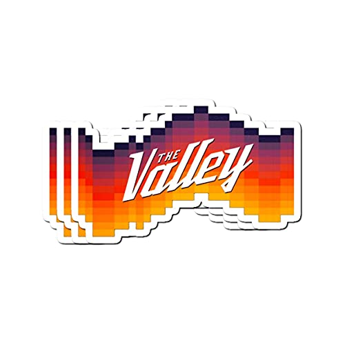 Stickers Pack 3, Vinyl Sticker Phoenix Waterproof Suns: Laptop The Bike Valley Aesthetic City Funny Jersey for Luggage Guitar Home Decor Skateboard Water Bottle Bumper Car (3pcs/Pack)