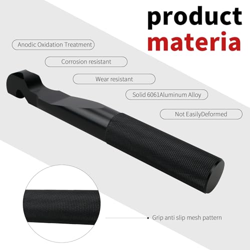 Image of Belt Changing Removal Tools Kit Compatible with Polaris 800 900 S 1000 XP XP4 General 1000, Clutch Cover Removal Tool with Flexible Driver Reversible Sockets 5mm-13mm, Black