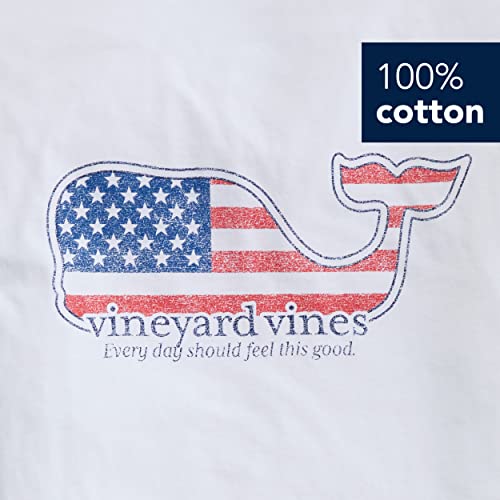 Vineyard Vines Mens Short-Sleeve Vine Americana Whale Pocket T-Shirt T Shirt, Blue Blazer, X-Large Us #TOP4