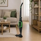 Fenix Home WORKWEAR Aspirapolvere Scopa Senza Fili 2 in 1 – Aspirapolvere Ricaricabile Batteria Litio 22.2V, Tecnologia Ciclonica, Spazzola Motorizzata LED, Testa Rotabile 180°, Senza Sacco – 150W