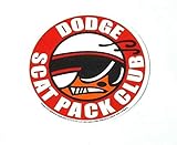 Dodge Scat Pack Club Stickers Decals - Pick Your Quantity (1)