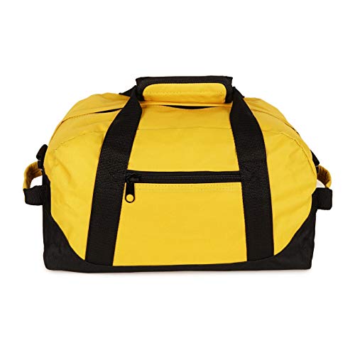 Nufazes 14" Duffel Bag For Travel Sports Gym - Portable Lightweight Shoulder Pack #TOP5