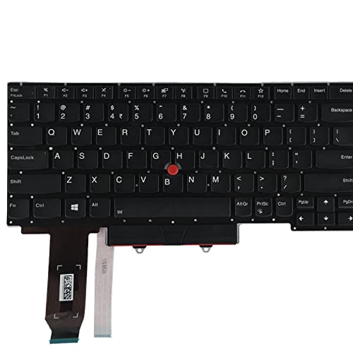 Clavier compatible Lenovo Thinkpad E15 2019 Gen 1 à frappe silencieuse - 4