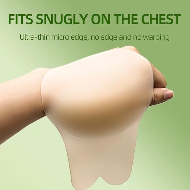 Image of Invisible Silicone Bunny Ups, Strapless, Backless, Push-Up Adhesive Bra, Seamless, Reusable