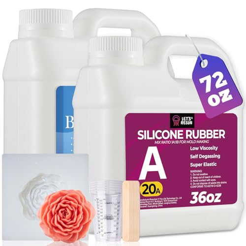 LET'S RESIN Silicone Mold Making Kit 72oz