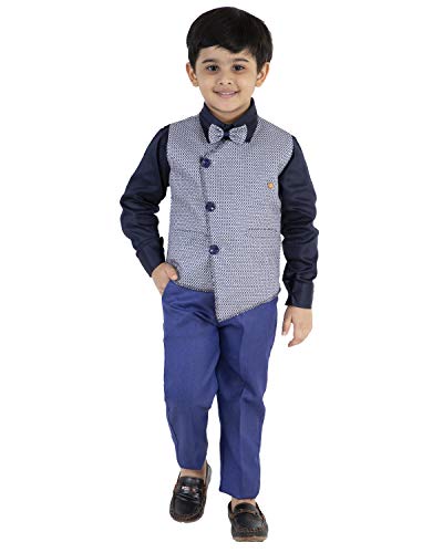Image of FOURFOLDS Boy's 3-Piece Suit