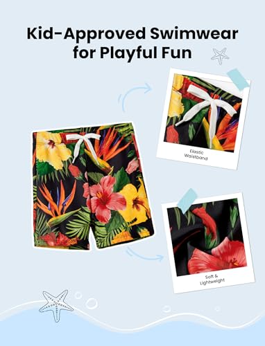 Image of PATPAT Mommy and Me Matching Swimsuit:One Piece V Neck Bathing Suits Leaves Printed Family Swimwear Matching Set