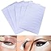 Kalolary 200PCS Eyeshadow Shields Eyelashes Pad, Disposable Eyeshdow Stencil Eyeliner Patches Tape Makeup Stencils For Eyelash Extensions/Perming/Tinting Makeup