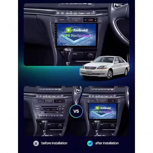 Pantalla Android Auto Toyota Auris E150 2009 con Bluetooth y Mirrorlink HD 2