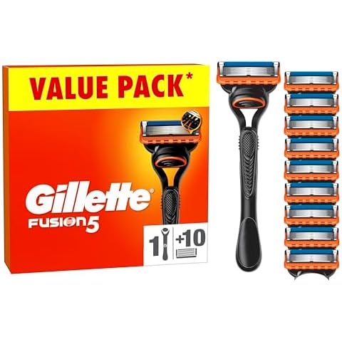 Gillette Fusion5 Razor with 10 Refills Cover
