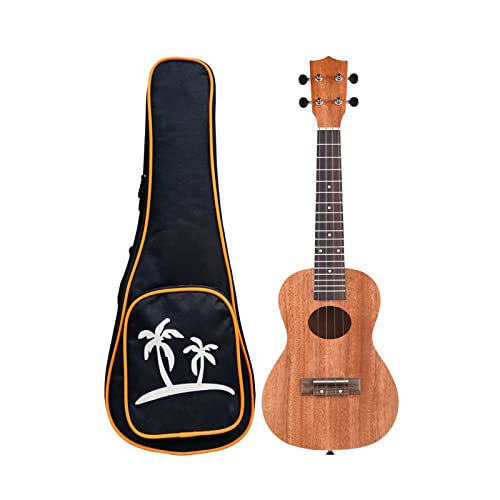SHUIYUE 21 Pouces placage ukulélé Soprano uke 4 Cordes Guitare hawaïenne Acajou Dos côté Palissandre Touche avec Sac de… - Les Beatles, Paul McCartney, John Lennon, RIngo Starr, George Harrison SHUIYUE 21 Pouces placage ukulélé Soprano uke 4 Cordes Guitare hawaïenne Acajou Dos côté Palissandre Touche avec Sac de…