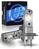 🚖🚘【1:1 Design, Facile da Installare】 La h7 led adotta l'ultima dimensione mini all-in-one progettata, senza polarità, perfettamente adatta al tuo alloggiamento e alle prese di fabbrica senza alcuna modifica, in modo da poter stare lontano da tutti i tipi di problemi di installazione. Plug and play senza alcuna modifica.