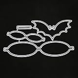 ❀❀❀ Materialzusammensetzung : Karbonstahl. Kompatibel mit allen stanz und präge maschine. Benutzbar für jede Stanzmaschiene, Glückwunschkarten, Geschenktaschen. Stanzteile für Karten oder Plakate verwenden, Kann man für fast alle Schneidegeräte benutzen.