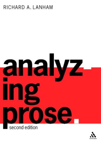 Buy Analyzing Prose — BookShops.in