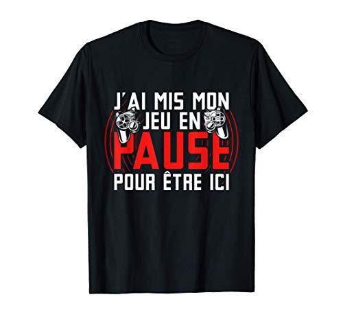 Drôle Cadeau Pour Les Fans Des Jeux Vidéo Console Gamer Jeux T-Shirt