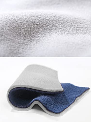 Baby Kinder Fleeceweste Jungen Mädchen Polar Fleece Weste Stehkragen Reißverschluss Ärmellose Kinderjacke Cartoon Muster, Löwe Blau 100