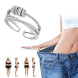 JANSIO Threanic Triple-Spin Ring, JANSIO Triple-Spin Ring, Feelief Zirconica Triple Fidget Ring, Ant