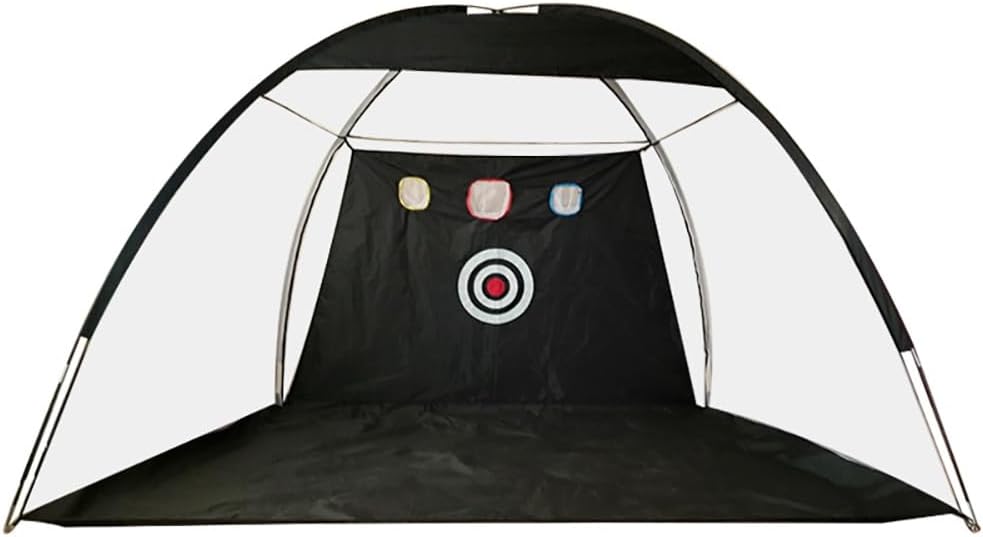 axGear Golf Practice Hitting Net Ball Turf Tee Set for Indoor Backyard Portable 3M 10Ft
