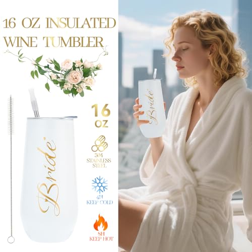 Bride To Be Gifts Box,Bridal Shower Gifts,Bachelorette Gift for Bride, Bachelor Party souvenirs,Wedding Gift Engagement giftware for Her,Fiance giftware for Women,Future Mrs Newly Engaged - Image 5