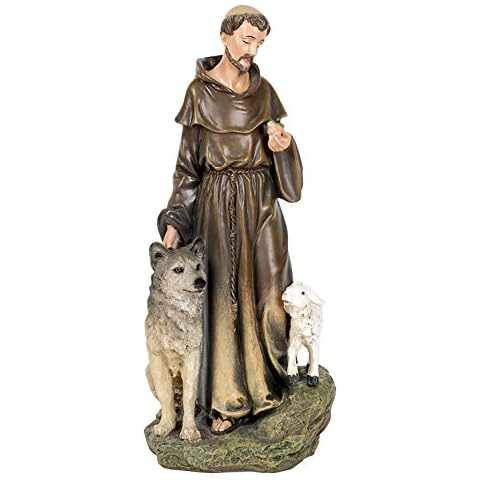 Renaissance Collection Joseph's Studio by Roman Exclusive Saint Francis with Animals Figurine, 9.75-Inch Cover