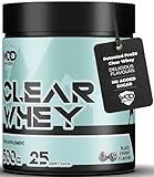 Clear Whey Isolate Protein Powder – Refreshing Protein Shake | Low Lactose, Easy Digesting & High in Protein | Ideal for Workout Recovery – 500g, 25 Servings (500 Grams, Black Cherry)