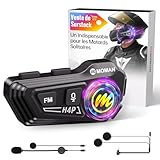 【Puissance Infinie & Étanchéité IPX6】RS-H4P kit main libre moto est votre compagnon de conduite ultime avec une batterie de 1000mAh, offrant jusqu'à 32 heures d'utilisation continue—plus besoin de vous inquiéter de manquer d'énergie lors de longs trajets. Conçu pour tous les temps, il bénéficie d'une certification IPX6 d'étanchéité et d'une résistance à la poussière et au sable, garantissant des performances optimales, qu'il s'agisse de pluies torrentielles ou de poussières désertiques. Conduisez en toute confiance, sachant que votre casque peut affronter toutes les conditions météorologiques.