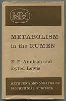 Metabolism In The Rumen B002AQV5TM Book Cover