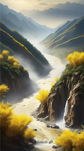 5D Diamond Painting Adulte grand format 80x140cm avec broderie diamant de haute précision