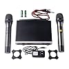 Warmiehomy 2 Wireless Microphones, UHF Dual Cordless Metal Dynamic Mic System, Karaoke Microphone with Rechargeable Receiver, Karaoke Mic for Singing, Speech, Party, Home KTV, Wedding, Outdoor Events #5