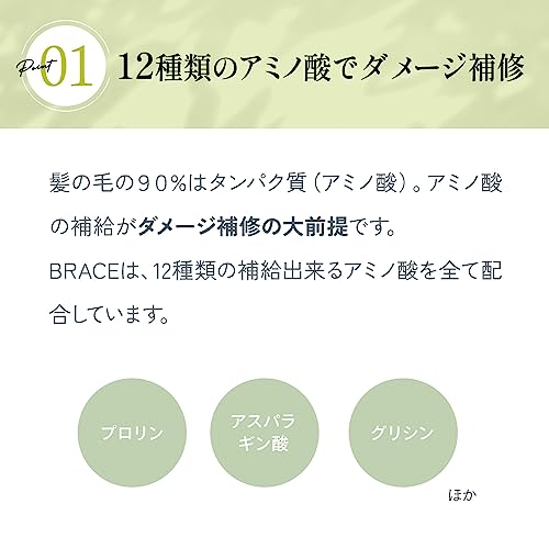 BRACE ハイダメージ シャンプー&トリートメントセット 300g