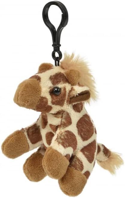 Unipak 1177GI-K Giraffe Plush Key holder, 3.5-inch Height